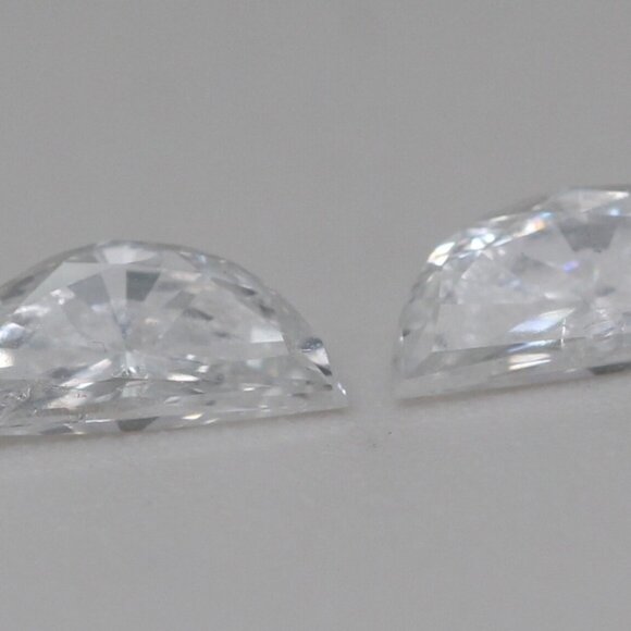 A Pair Of Moon Natural Mined Loose Diamonds (0.71 Ct D E I1) C54000046